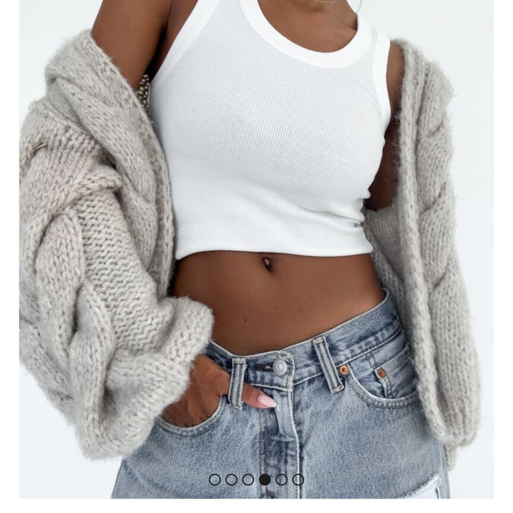 Mimi Cardigan (oatmeal color)